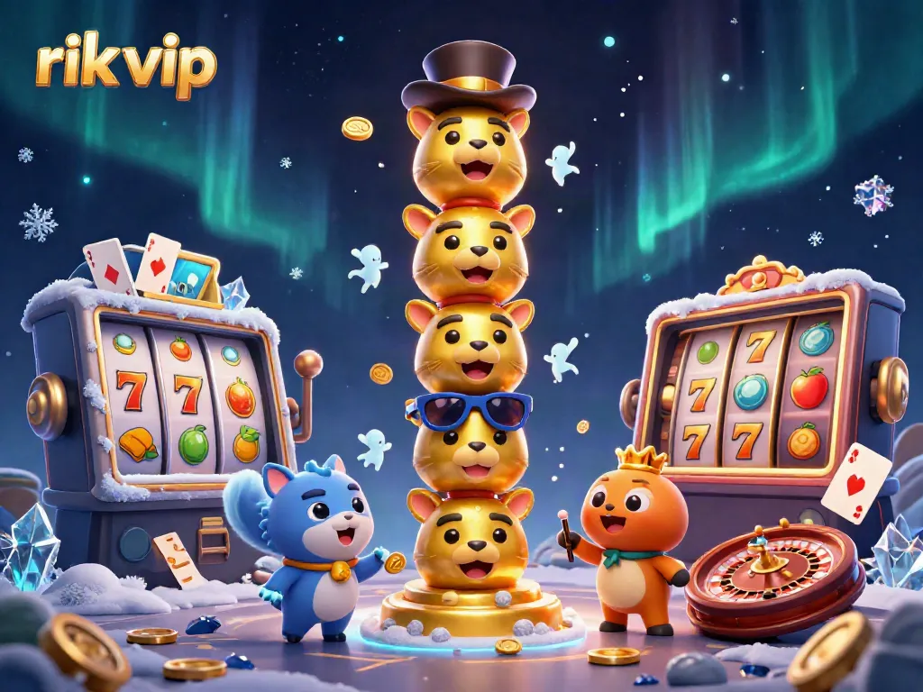 Engage with rik vip's vibrant game universe featuring engaging slot reels and dynamic gaming elements.