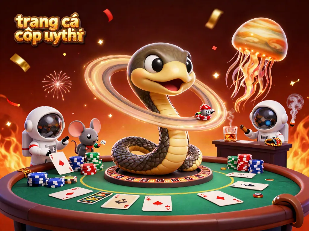 Trang cá cược uy tín với các phi hành gia chuột đặt cược trên vòng quay quay của hành tinh.