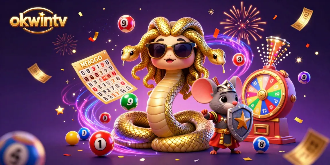 Engage in thrilling lottery adventures with okwintv, featuring colorful games, dynamic elements, and celebratory visuals.