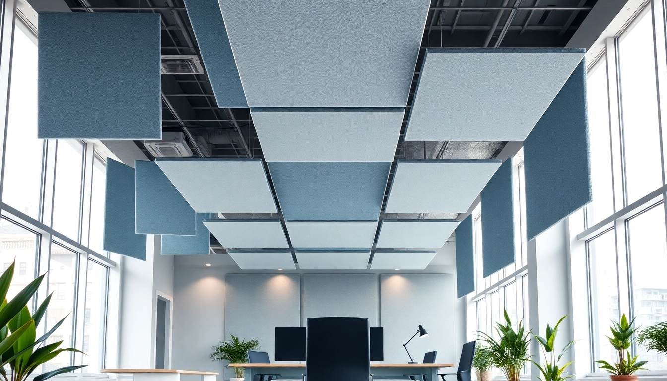 Enhance sound quality with Acoustic Panels in this modern office setting.