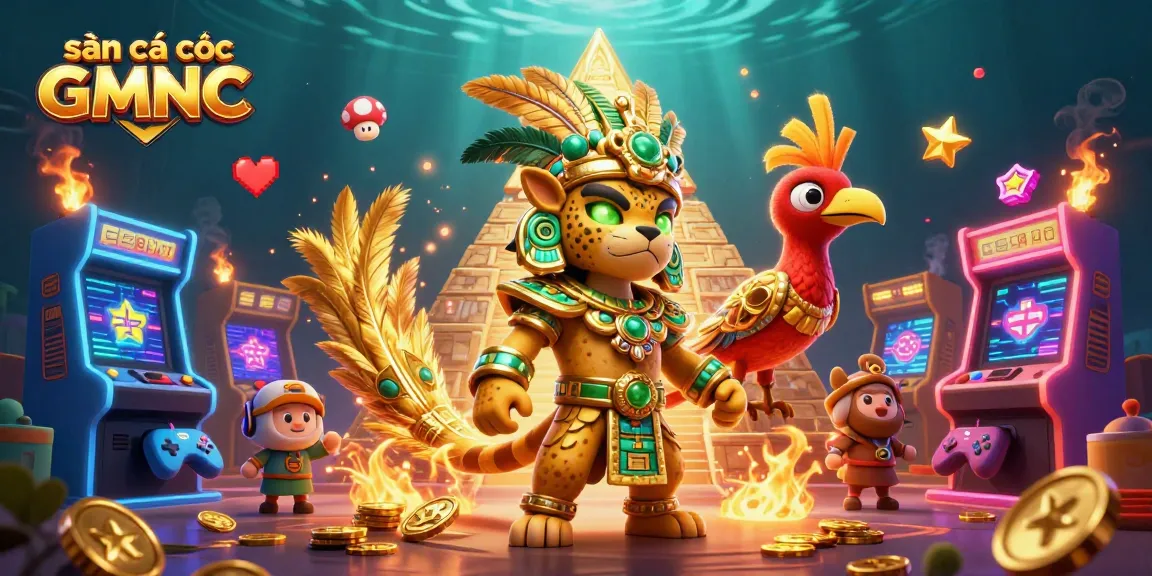 Reveal exciting adventures on sàn cá cược GMNC with vibrant 3D characters and dynamic casino elements.