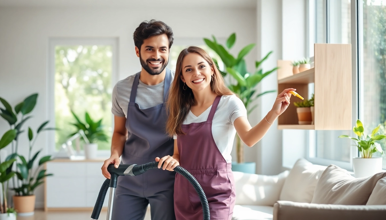 Efficient cleaning services calgary team maintains a spotless home with teamwork.