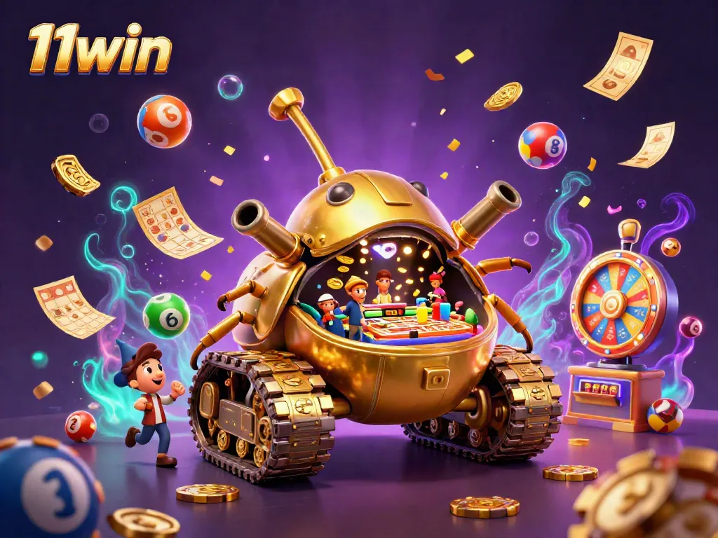 Experience thrilling gaming adventures at 11win with vibrant casino visuals and engaging elements.