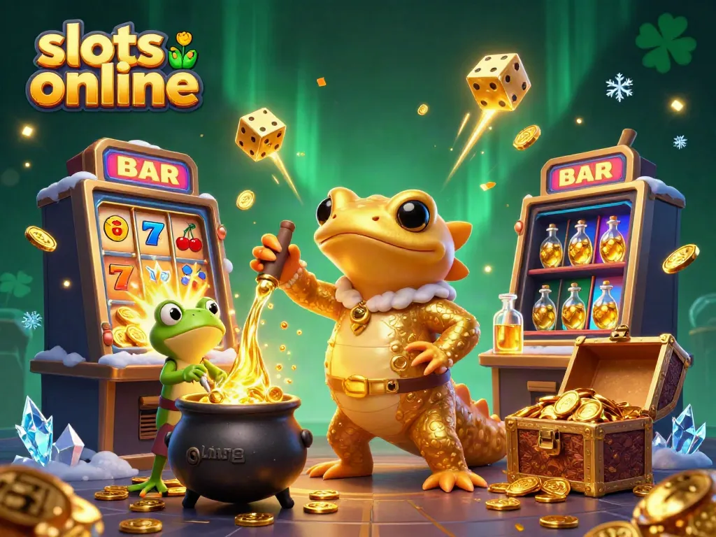 Experience thrilling wins with slots online in this magical 3D alchemy world.
