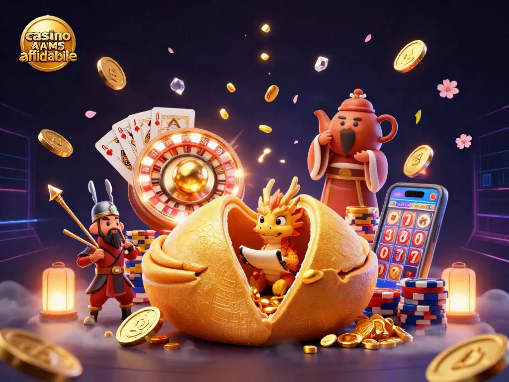 Gioca nel casino non AAMS affidabile tra personaggi cartoon e simboli d'azzardo animati.