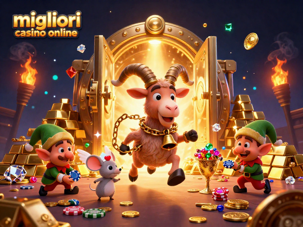 Scopri i migliori casino online per vincite straordinarie con questa illustrazione 3D coinvolgente.