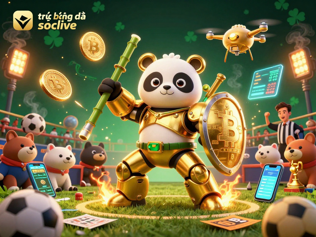 Place bets wisely with trực tiếp bóng đá socolive in a vibrant betting arena showcasing 3D animated elements and cryptocurrency.