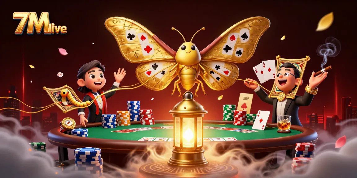 Engage with 7M live scores while exploring dazzling casino scenes depicted in 3D artwork.