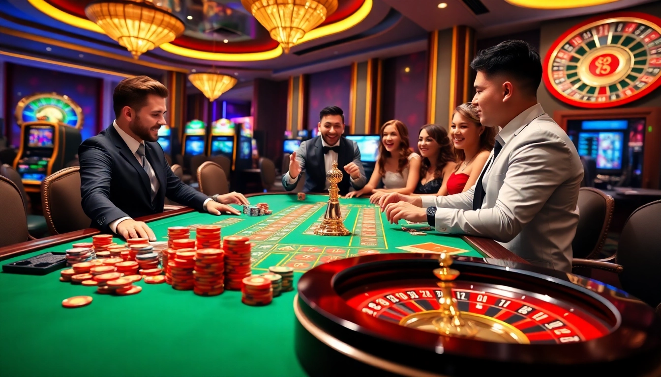 Experience the thrill at Nhà cái U888 with vibrant casino games and professional dealers.