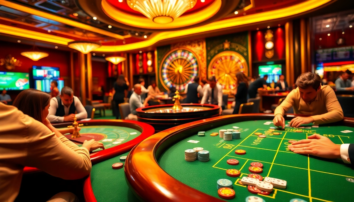 Cakhia enhances the excitement of casino games with vibrant poker chips and a spinning roulette wheel.