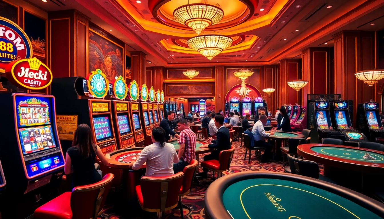 Experience vibrant casino gaming at https://new88.help/ with exciting slot machines and roulette.