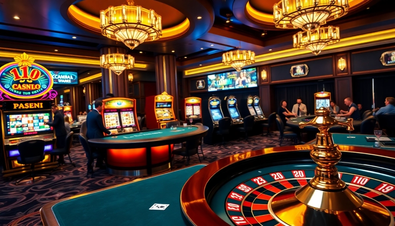 Experience the thrill of gaming at 789club with vibrant tables and exciting slot machines.