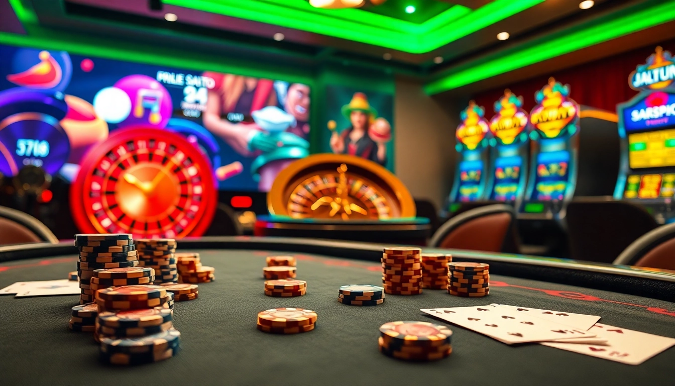 Experience thrilling gameplay at F168 with the latest updates on Link mới nhất f168, featuring vibrant casino elements.