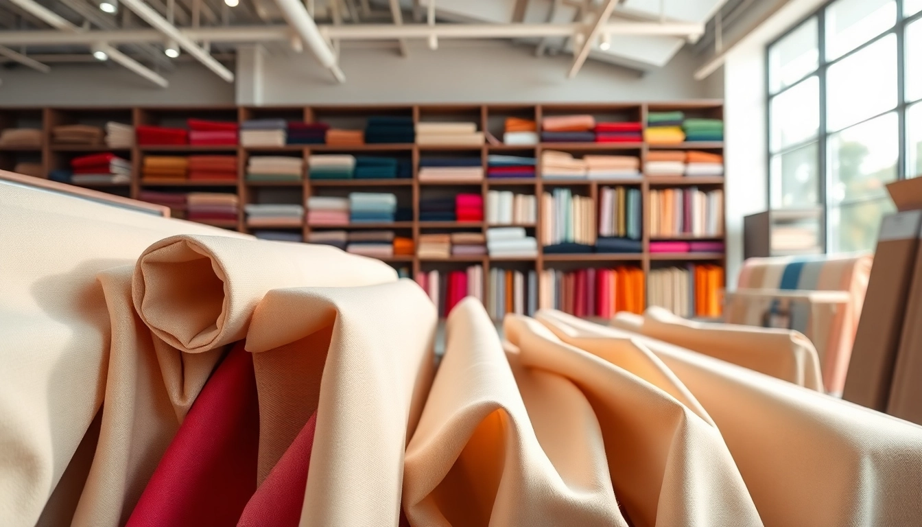 Bekijk onze stoffen webshop nederland met een sfeervolle voorstelling van stoffen en texturen.