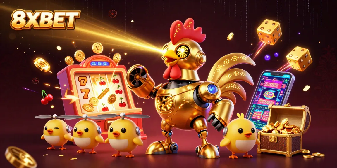 Win big at 8XBET with exciting slot games and vibrant casino features enticing players.