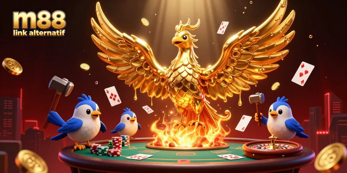 Bet big with m88 link alternatif and experience the excitement of online gambling!