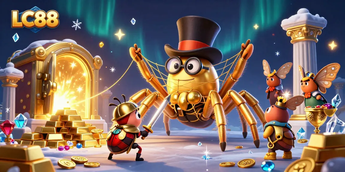 Engage with the golden treasures of LC88's casino world in an exciting adventure.