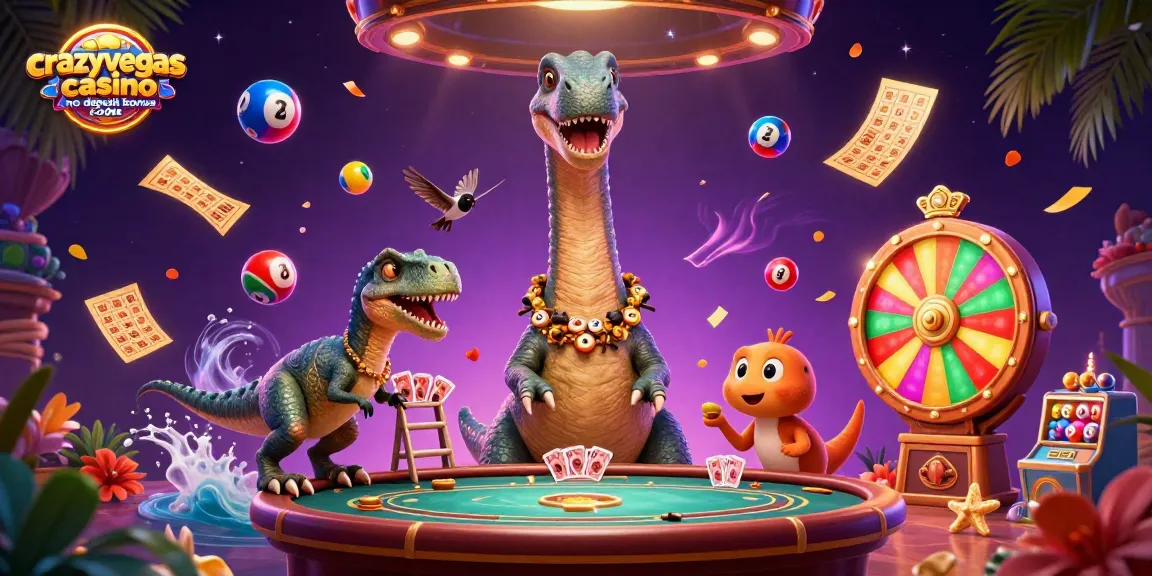 Experience thrilling gameplay with crazyvegas casino no deposit bonus codes in this vibrant 3D illustration.